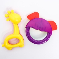 Набор погремушек &laquo;Маленькие радости&raquo;, 4 шт, цвет МИКС, Крошка Я