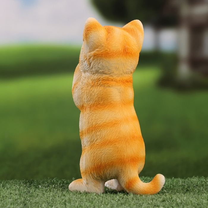 Садовая фигура Садовая фигура "Попрошайка котик" 8х9х20см МИКС