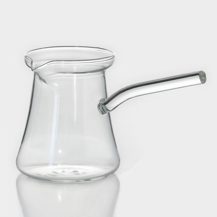 Турка стеклянная Magistro «Арабика», 350 мл, 18×8,5×10 см Турка стеклянная Magistro «Арабика», 350 мл, 18×8,5×10 см