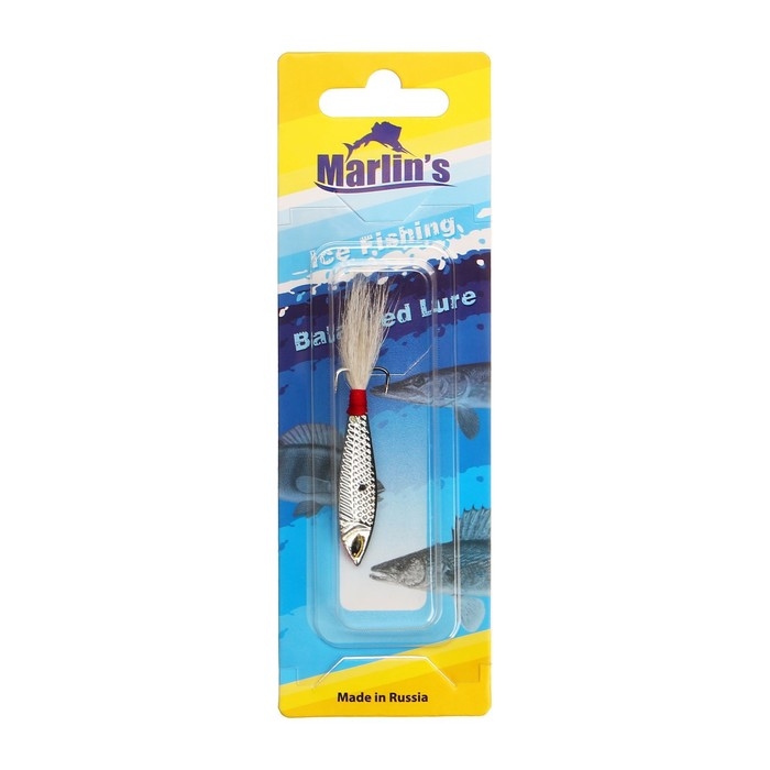 Бокоплав Marlin's, 4.7 см, 10 г, цвет 100 Бокоплав Marlin's, 4.7 см, 10 г, цвет 100