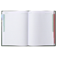 Бизнес-блокнот А5, 80 листов, в клетку "Горный пейзаж", твёрдая обложка, 5-цветный блок, блок 65г/м2 Бизнес-блокнот А5, 80 листов, в клетку "Горный пейзаж", твёрдая обложка, 5-цветный блок, блок 65г/м2