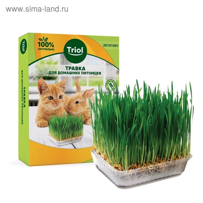 Травка для животных Triol, 120 г Травка для животных Triol, 120 г