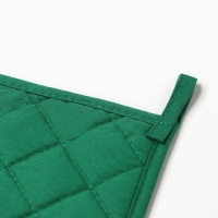 Прихватка "Новогодние зайчики" саржа, 19х19см,100% х/л,ватин 250г/м2