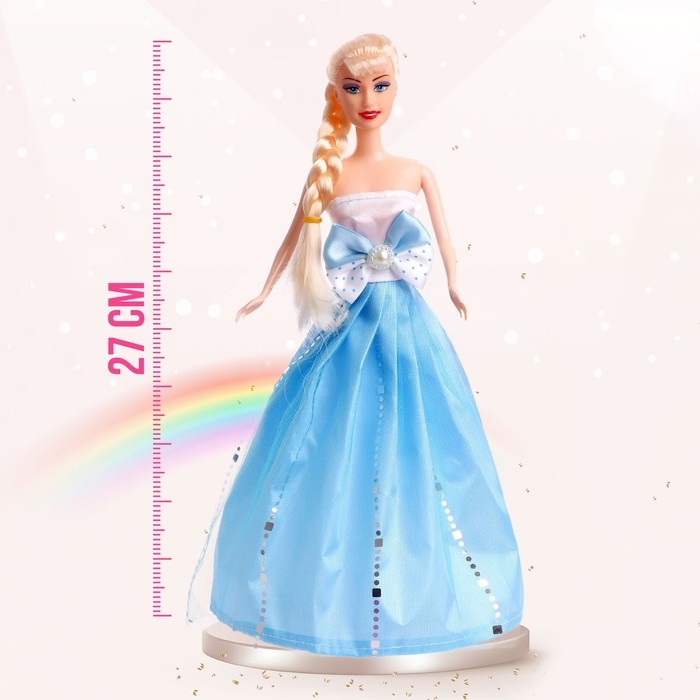 Кукла-модель &laquo;Лиза&raquo; в платье, МИКС