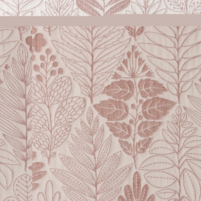 Покрывало хлопковое Этель &laquo;Лес&raquo; 150х240&plusmn;5 см, цвет бежевый, 100% хлопок, 300 гр/м2