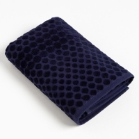 Полотенце махровое Love Life &laquo;Комфорт&raquo; 50х90 см, темно-синий, 100% хл, 500 гр/м2