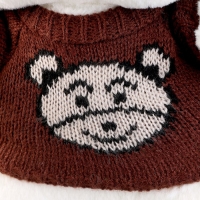 Мягкая игрушка «Зайка», в кофточке с сумочкой, 25 см, цвет МИКС Мягкая игрушка «Зайка», в кофточке с сумочкой, 25 см, цвет МИКС