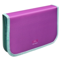 Пенал 1 секция 140 х 210 х 40 мм, откидной карман и косметичка, тканевый, Calligrata TOP Content "Котик" Пенал 1 секция 140 х 210 х 40 мм, откидной карман и косметичка, тканевый, Calligrata TOP Content "Котик"