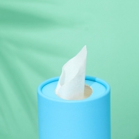 Салфетки в тубусе 50 шт, 2 слоя "Голубой" Салфетки в тубусе 50 шт, 2 слоя "Голубой"