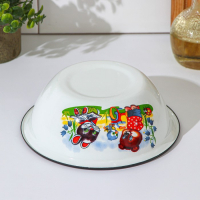 Набор посуды &laquo;Улыбка&raquo;, 4 предмета: кастрюля 1,5 л, ковш 1 л, кружка 250 мл, миска 800 мл, индукция