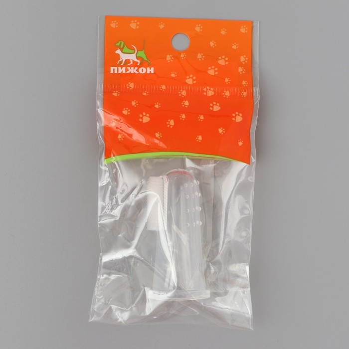 Щётка для чистки зубов животных, 5,5 х 2,5 см, голубой контейнер 7 х 4 см Щётка для чистки зубов животных, 5,5 х 2,5 см, голубой контейнер 7 х 4 см