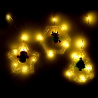 Набор для опытов &laquo;Новогодняя гирлянда&raquo;, 3 фигурки