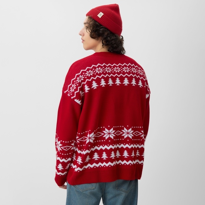 Джемпер вязаный KAFTAN Джемпер вязаный KAFTAN "С оленями" размер 56