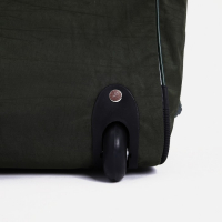 Сумка дорожная на колёсах, отдел на молнии, 3 наружных кармана, цвет хаки Сумка дорожная на колёсах, отдел на молнии, 3 наружных кармана, цвет хаки