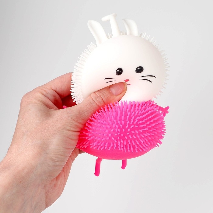 Антистресс сквиш мялка «Зайка», цвета МИКС, в шоубоксе Антистресс сквиш мялка «Зайка», цвета МИКС, в шоубоксе