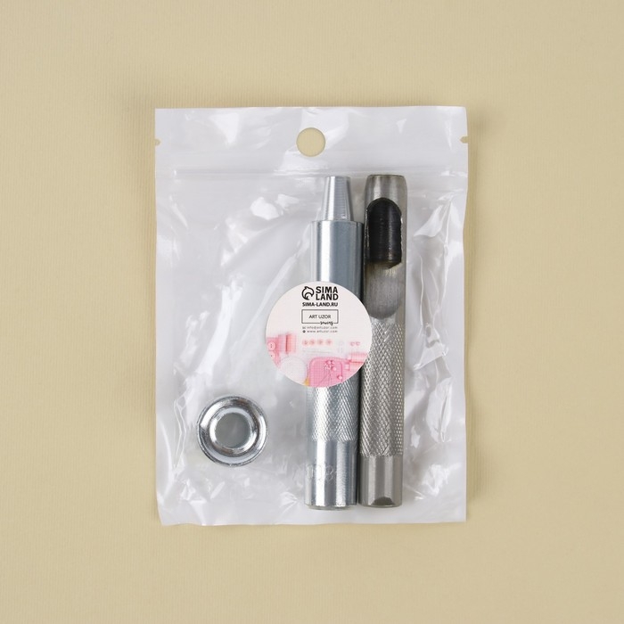 Набор инструментов для ручной установки люверсов №800, d = 10 мм, с колодцем Набор инструментов для ручной установки люверсов №800, d = 10 мм, с колодцем