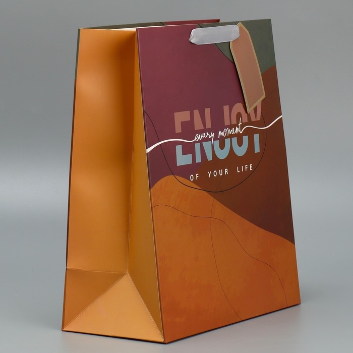 Пакет подарочный ламинированный, упаковка, «Счастье», 25.4 х 30.5 х 12.7 см Пакет подарочный ламинированный, упаковка, «Счастье», 25.4 х 30.5 х 12.7 см