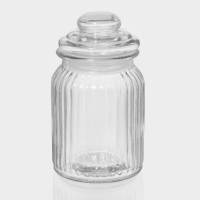 Банка стеклянная для сыпучих продуктов &laquo;Лада&raquo;, 800 мл, 10&times;18 см
