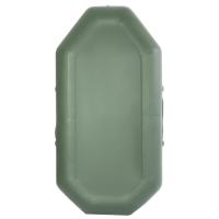 Лодка &laquo;Бриз&raquo; 190 с вёслами, цвет зелёный