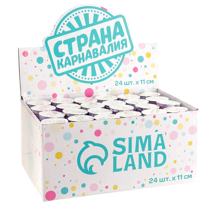 Новогодняя хлопушка пружинная поворотная «Исполнения желаний» 11 см Новогодняя хлопушка пружинная поворотная «Исполнения желаний» 11 см