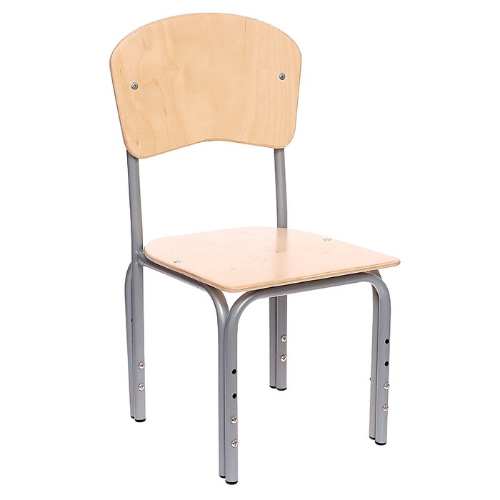 Стул регулируемый &laquo;Кузя&raquo;, фанера (1-3), спинка-бублик