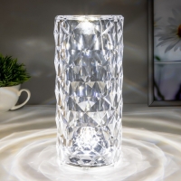 Настольная лампа "Хрустальный замок" LED 1Вт 4000К USB сенсорный 9х9х21.5 см RISALUX Настольная лампа "Хрустальный замок" LED 1Вт 4000К USB сенсорный 9х9х21.5 см RISALUX