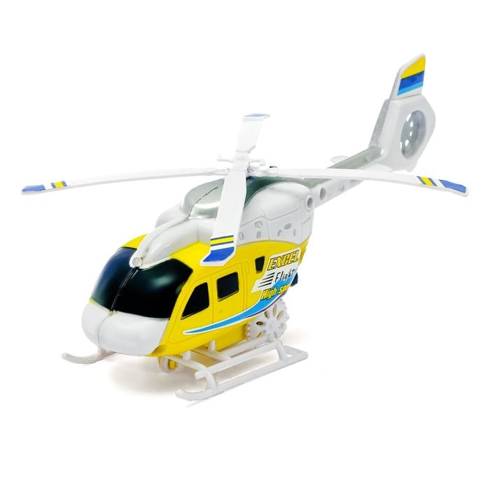 Вертолёт заводной «Спасатель», цвет МИКС Вертолёт заводной «Спасатель», цвет МИКС