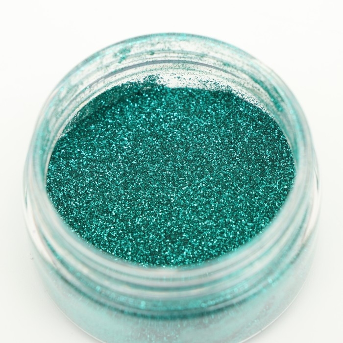 Пищевые блёстки КондиМир крупной фракции, бирюзовые, 5 г