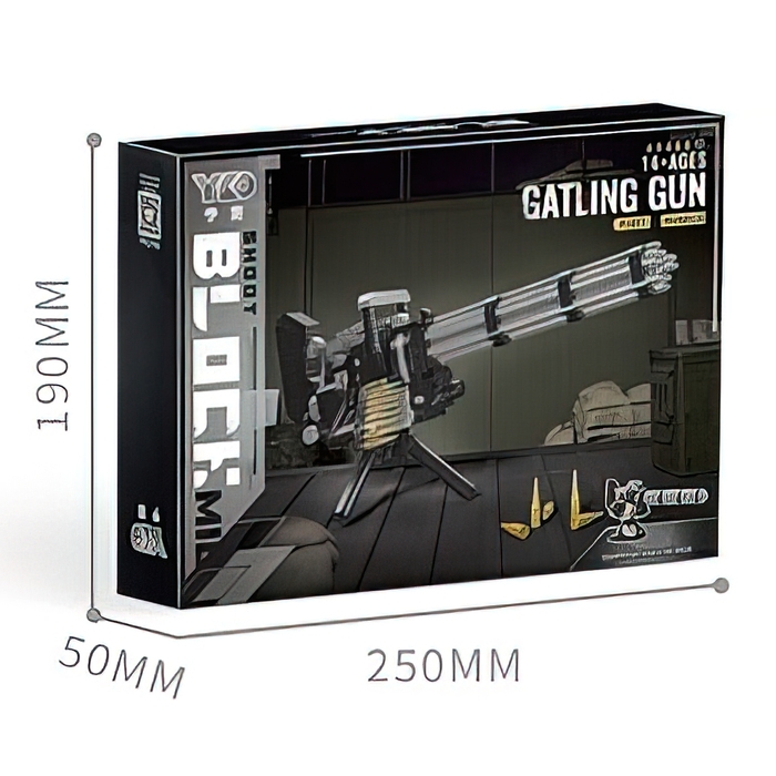 Конструктор-Мини &laquo;Оружие. Миниган&raquo;, 1025 деталей