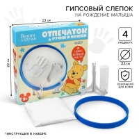 Набор &laquo;Отпечаток ручки и ножки&raquo;, Медвежонок Винни и его друзья