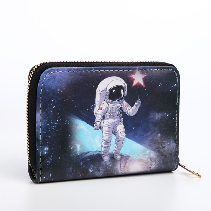 Кошелёк детский на молнии «Выбражулька», цвет тёмно-синий Кошелёк детский на молнии «Выбражулька», цвет тёмно-синий