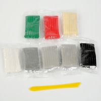 Набор для декора кружки полимерной глиной. Лепка на кружке &laquo;Полигональный енот&raquo;