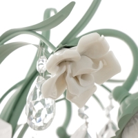 Люстра "Лиана" 5хЕ27 40Вт зелёный 45х45х40-90 см Люстра "Лиана" 5хЕ27 40Вт зелёный 45х45х40-90 см