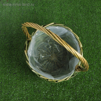 Набор корзин, 3 шт, 28×14/45 см, 24×13/41 см, 19×11/37 см, ива Набор корзин, 3 шт, 28×14/45 см, 24×13/41 см, 19×11/37 см, ива