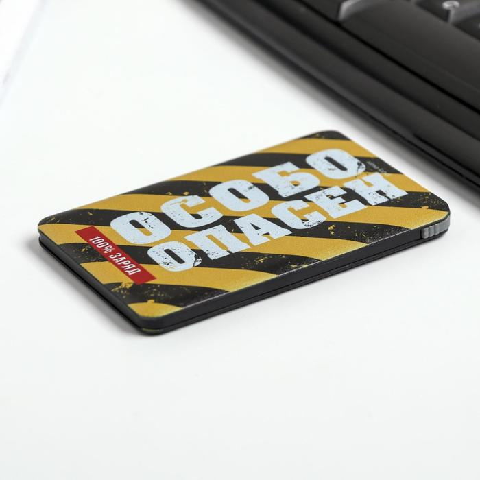 Зарядное устройство &laquo;Особо опасен&raquo;, 2500 mAh, 6 х 9,5 см