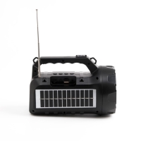 Фонарь аккумуляторный, 10 Вт, 1200 мАч, Bluetooth, AUX, USB, радио, на солнечной батарее Фонарь аккумуляторный, 10 Вт, 1200 мАч, Bluetooth, AUX, USB, радио, на солнечной батарее