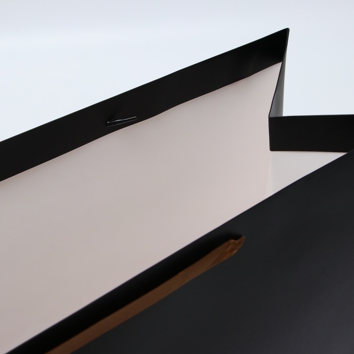 Пакет ламинированный горизонтальный Пакет ламинированный горизонтальный "Черный", XL 49 × 40 × 19 см