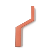 Крючок мебельный CAPPIO TRANQUILITY, однорожковый, цвет кирпичный Крючок мебельный CAPPIO TRANQUILITY, однорожковый, цвет кирпичный