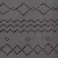 Покрывало LoveLife Tufting: Орнамент цв.серый, 150*220&plusmn;5см, микрофайбер, 100% п/э