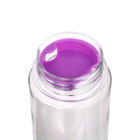 Бутылка для воды, 500 мл, My bottle, 19.5 х 6 см, чехол в комплекте, фиолетовая Бутылка для воды, 500 мл, My bottle, 19.5 х 6 см, чехол в комплекте, фиолетовая