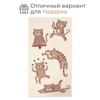 Полотенце махровое Этель «Тигрята в цирке», 50х90 см, 100% хлопок, 420 г/м2 Полотенце махровое Этель «Тигрята в цирке», 50х90 см, 100% хлопок, 420 г/м2