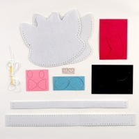 Набор для создания сумки из фетра с перфорацией &laquo;Милый котик&raquo;