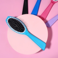 Расчёска массажная, 20 × 5 см, цвет МИКС Расчёска массажная, 20 × 5 см, цвет МИКС