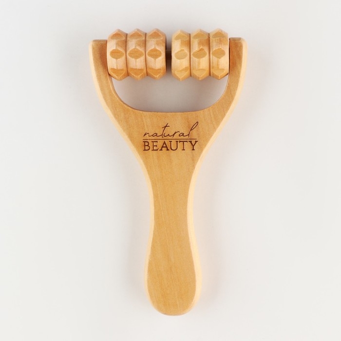 Массажер, универсальный, для тела Массажер, универсальный, для тела "Natural beauty", 15 х 8 х 3 см