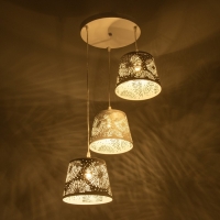 Светильник BayerLux "Феерия" 3хЕ27 40Вт белый 40х40х20-90см Светильник BayerLux "Феерия" 3хЕ27 40Вт белый 40х40х20-90см