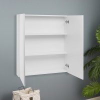 Шкаф навесной для ванной комнаты "Спектр 80", 80 х 15 х 90 см