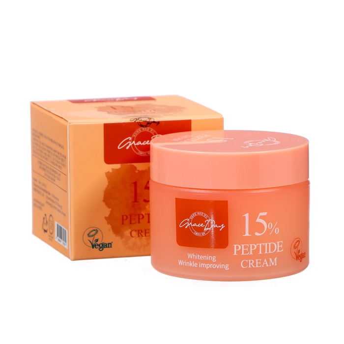 Крем для лица и тела Grace Day, с пептидами 15%, 50 мл Крем для лица и тела Grace Day, с пептидами 15%, 50 мл