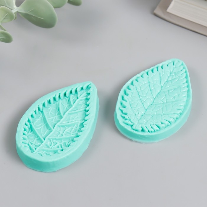 Молд силикон Молд силикон "Скелетированный листик" набор 2 шт 6х3,9х2,1 см