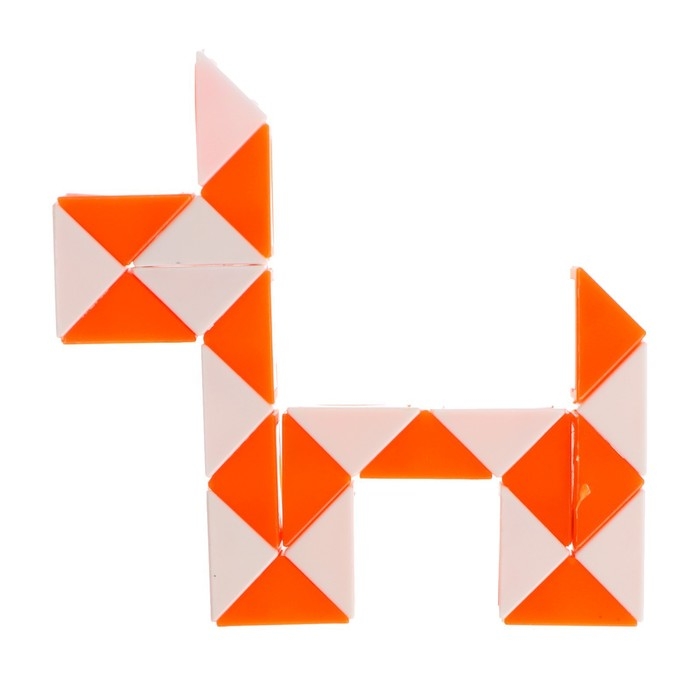 Головоломка &laquo;Змейка&raquo;, цвет оранжевый