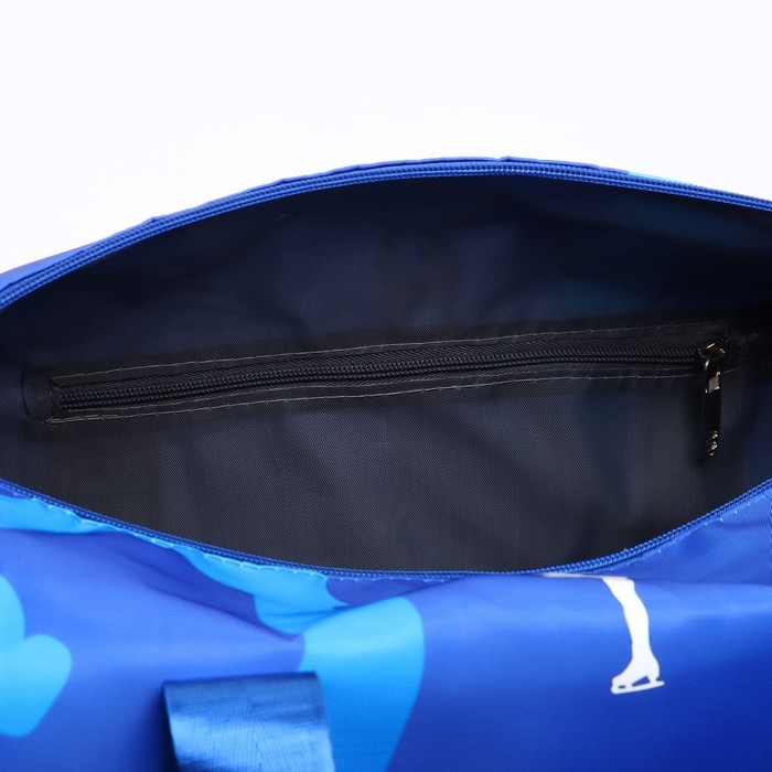 Сумка спортивная «RUSSIAN FIGURE SKATING», 47 x 28 x 24 см, синий Сумка спортивная «RUSSIAN FIGURE SKATING», 47 x 28 x 24 см, синий